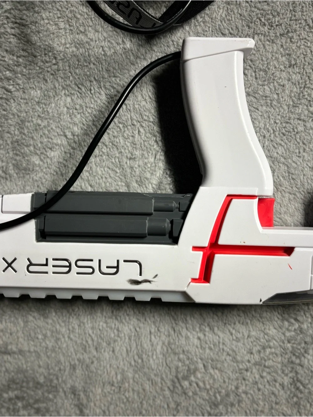Laser X White & Red Dual VR Blaster Set